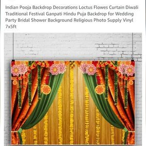 Indian Party Backgrount '94×"70